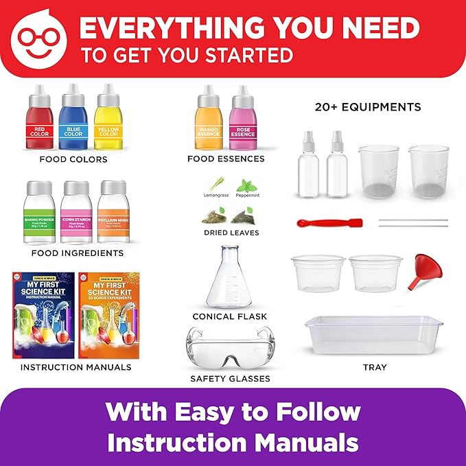 My First Science Kit for Kids Ages 4-5-6-7-8