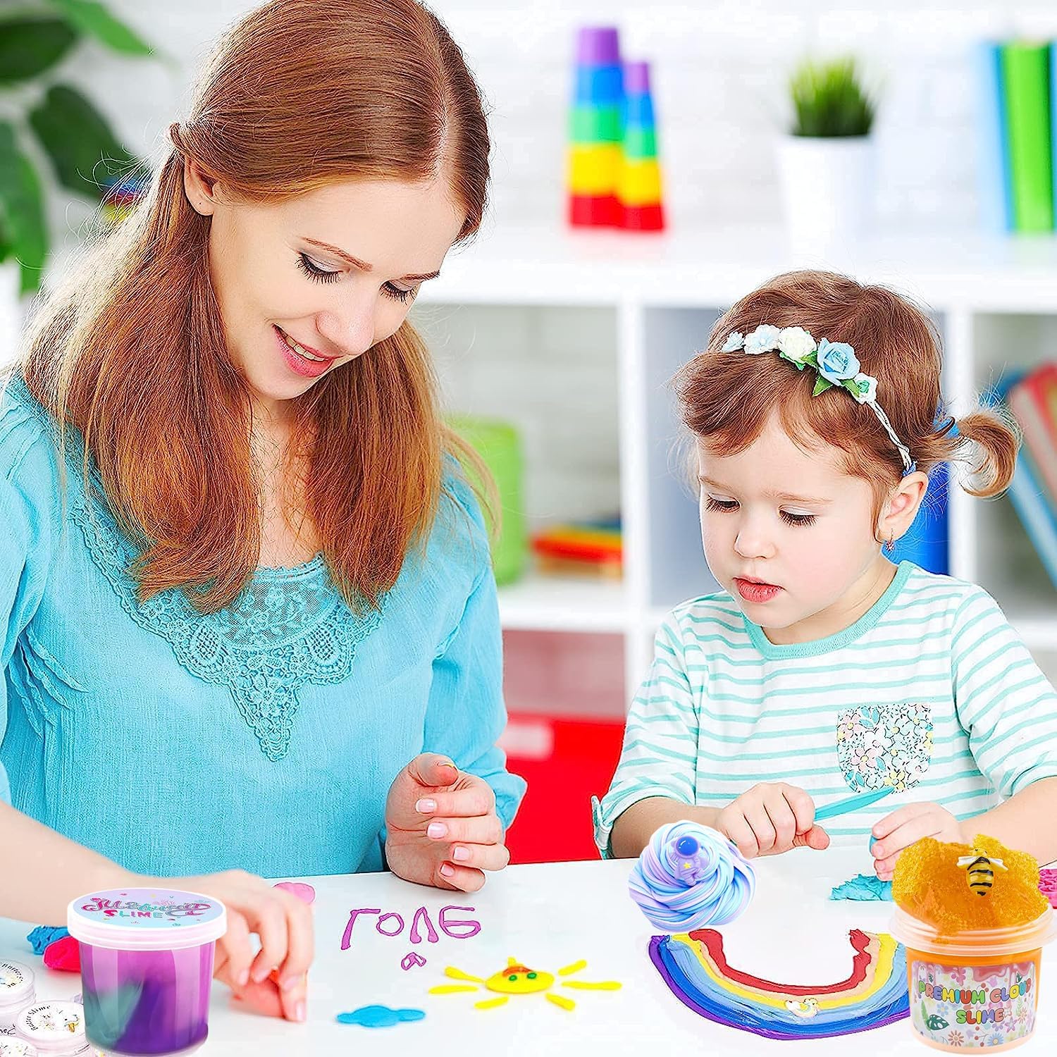 Little Curious Minds™ Crunchy Slime Set