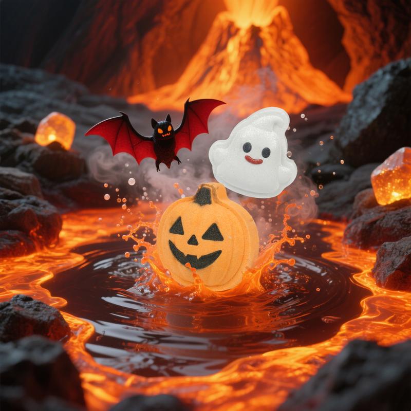 Halloween Bath Bomb Gift Set (5 pcs)